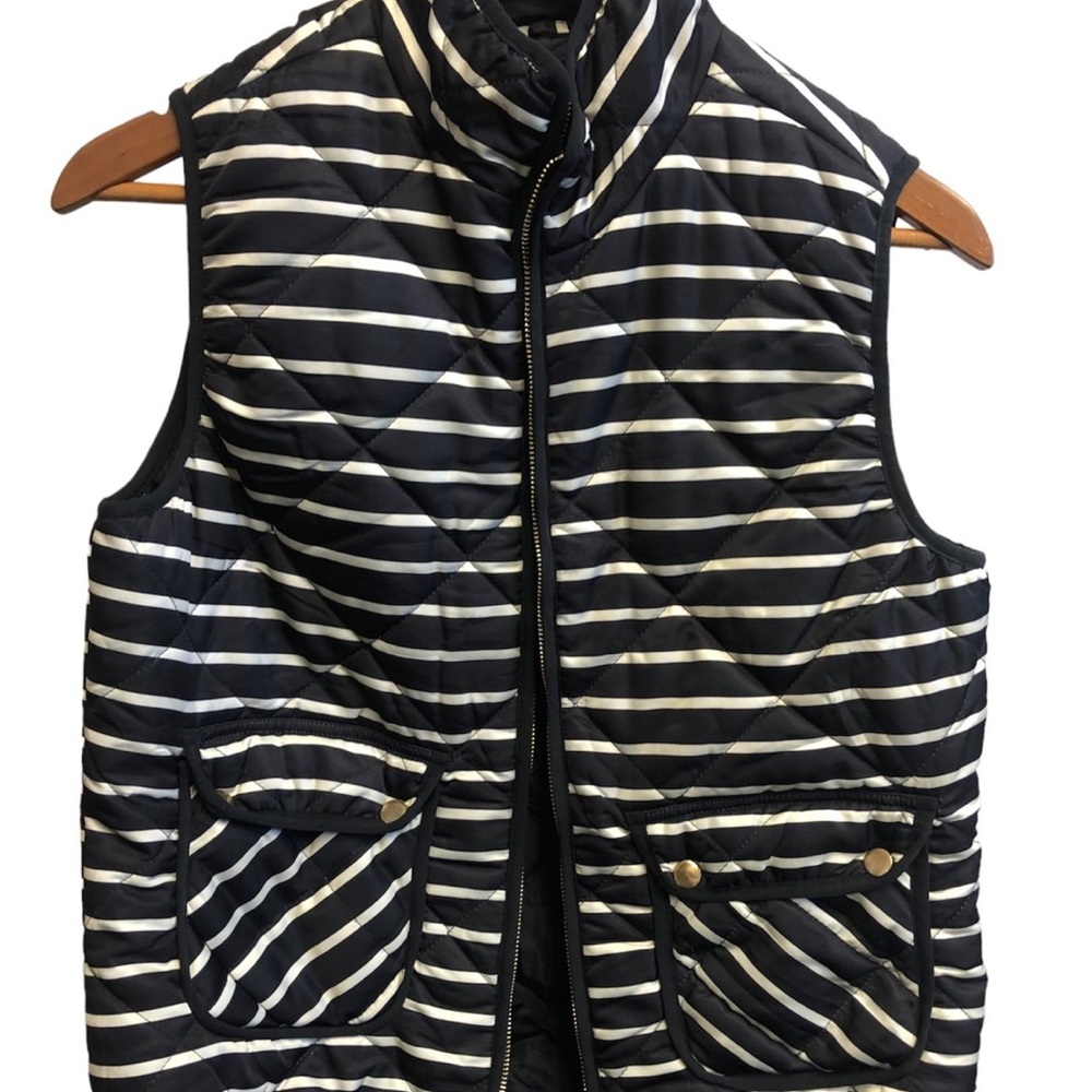 Dee Elle Navy Quilted Vest